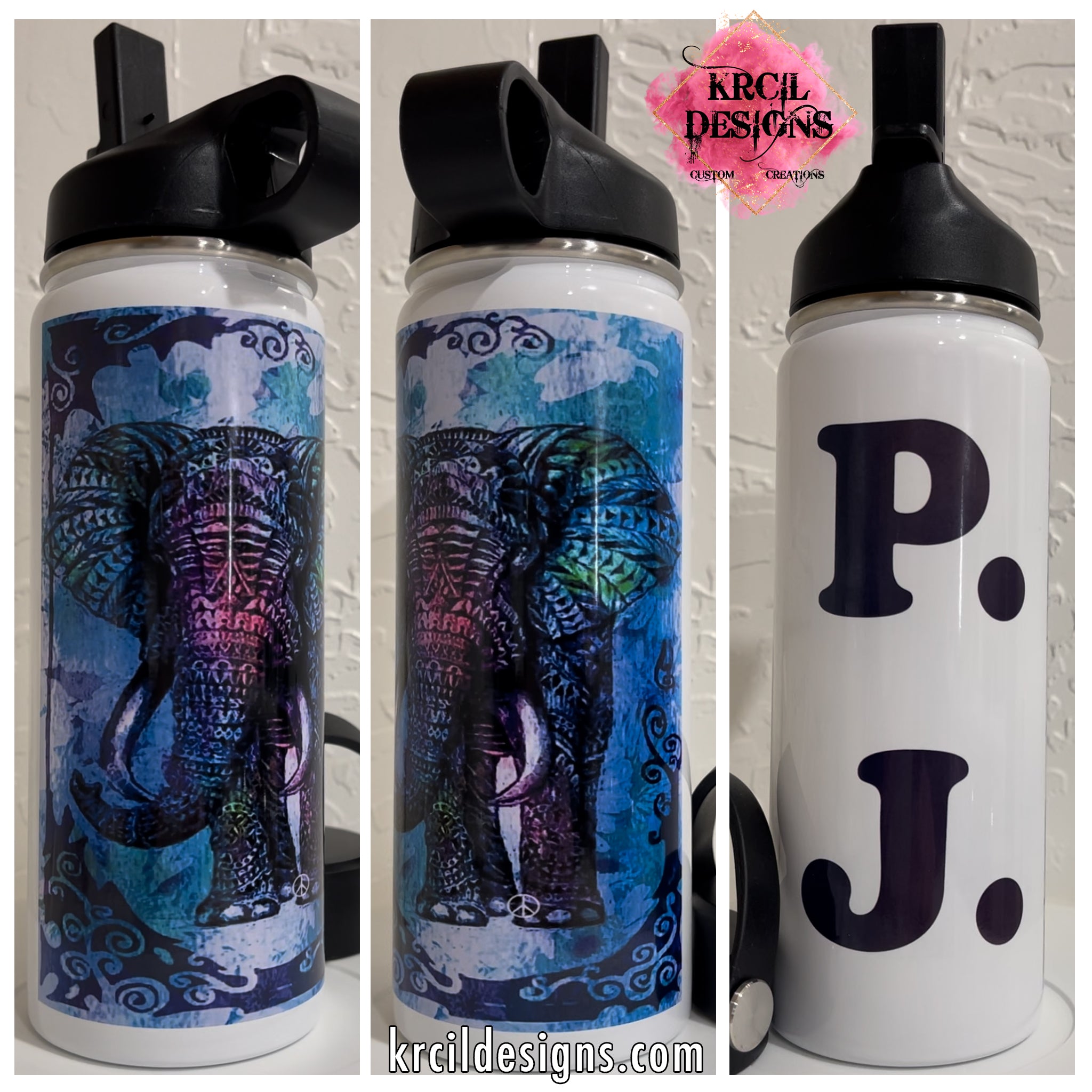 Customize Me, 18oz. Custom Hydro Water Bottle, Krcil Designs – Krcil  Designs, Personalized Gifts, Personalized Cups with Names, Photo Cups, Picture T-Shirts, Personalized T-Shirts