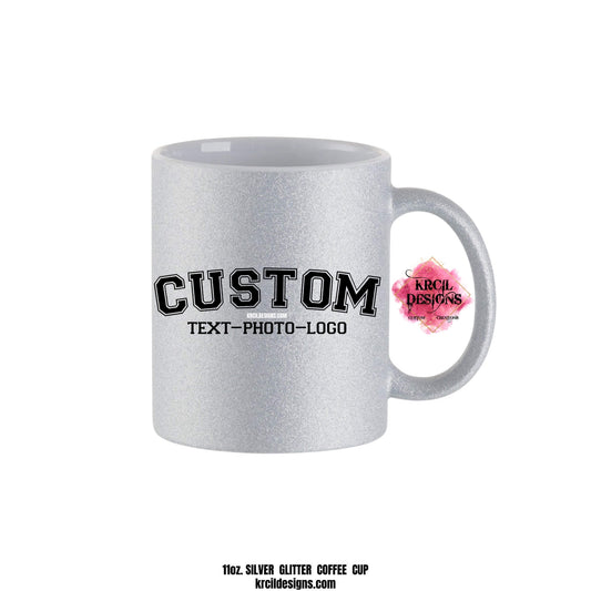 Design Your Own Coffee Cup with Krcil Designs | Let our custom coffee cups do the talking with our collection of personalized coffee cups. Personalize It - add name, monogram, make a one-of-a-kind picture collage photo cup - the picture-perfect present! Add our dish cloth tea towel set, perfectly paired with our cups and mugs. For the ultimate coffee lovers gift, explore our sets and bundles. Brand your business with our business logo coffee cups, make great business promotional products. KrcilDesigns.com