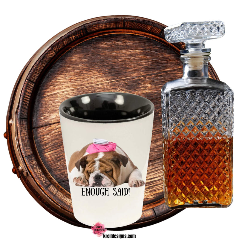 Shot Glasses by Krcil Designs | Looking for a fun, unique gift for dad, a birthday, or the ultimate addition to the man cave? Add a touch of sophistication to your next round of shots with our custom personalized shot glasses. Shop Shot Glasses at KrcilDesigns.com