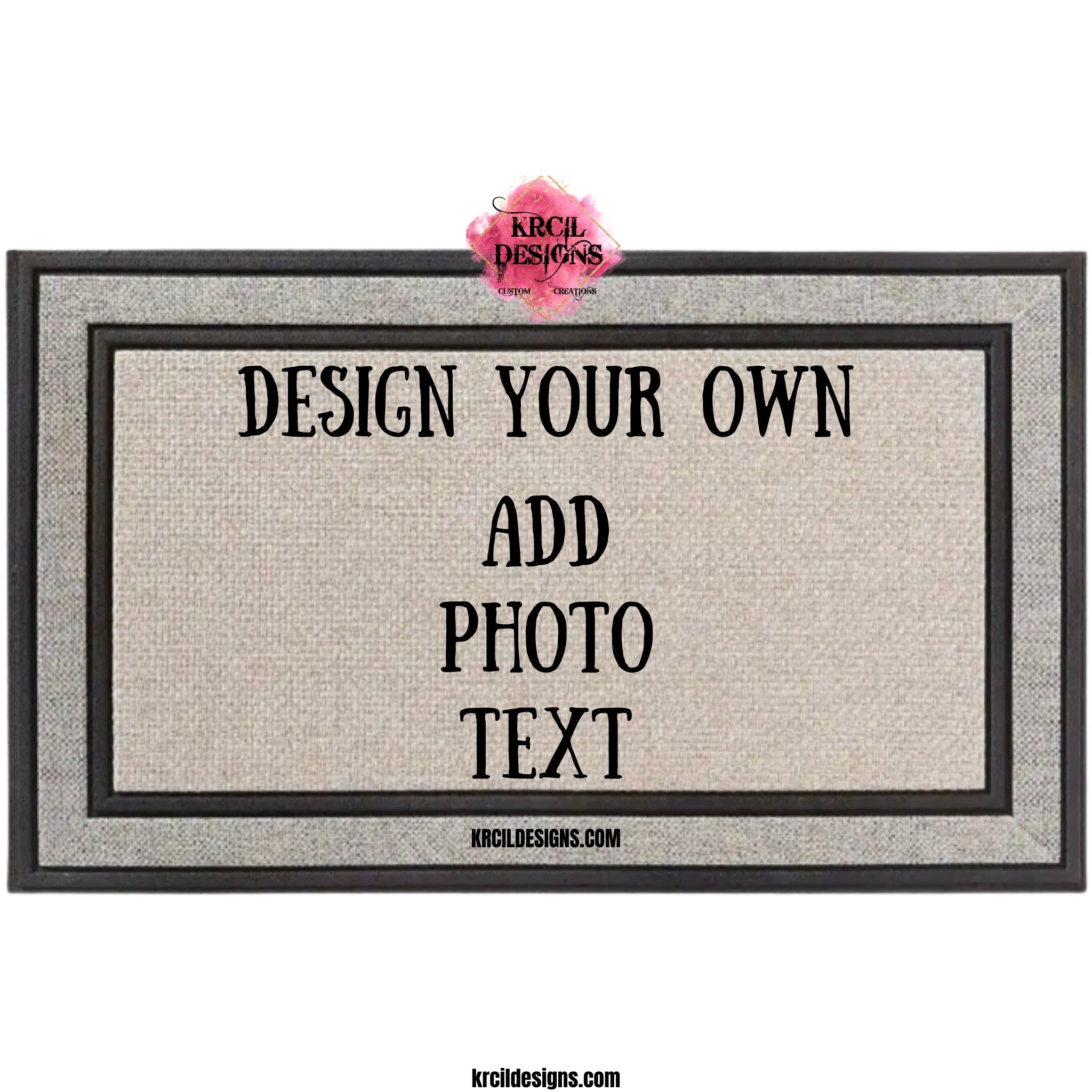 Design Your Own Door Mats | Custom Door Mats | Krcil Designs