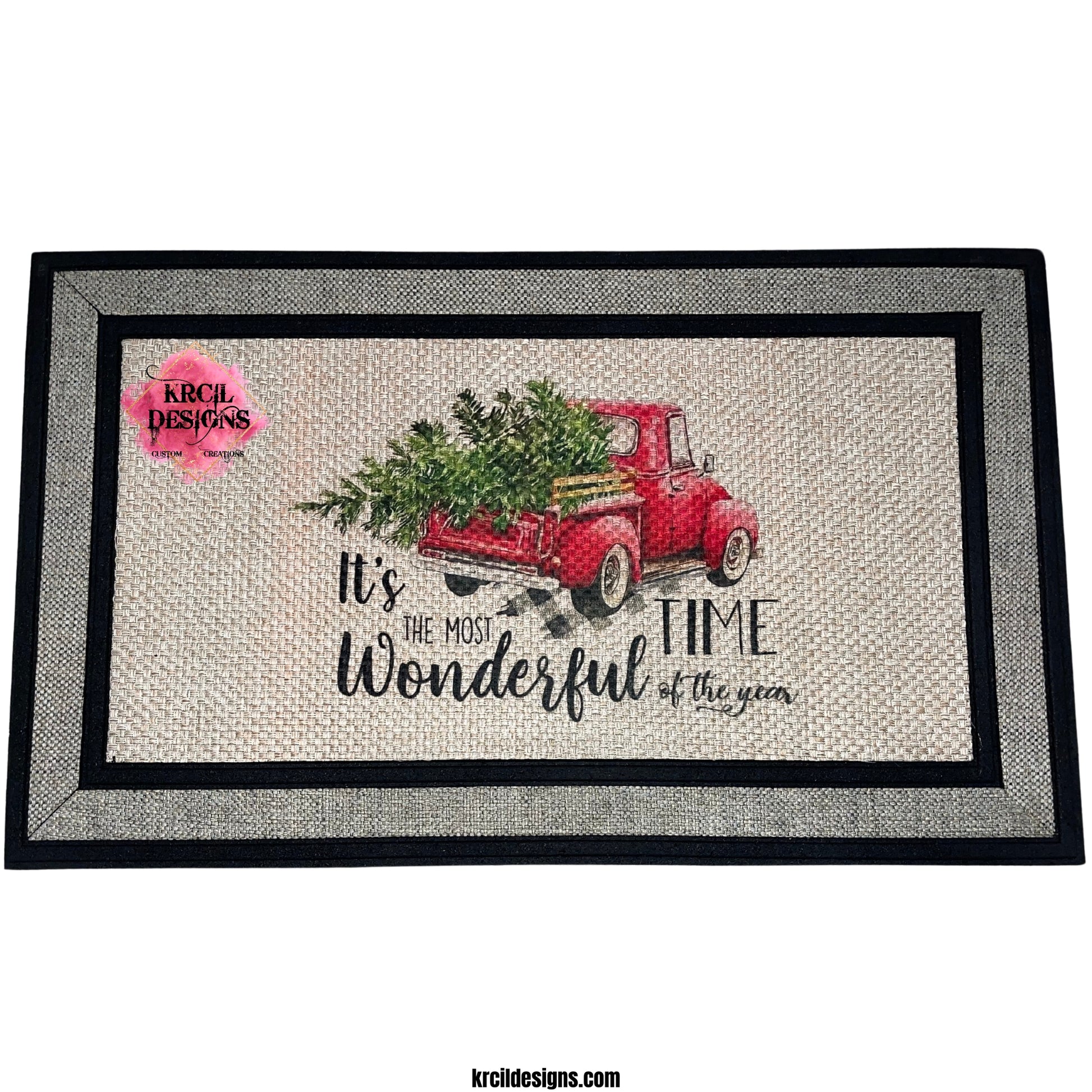 https://krcildesigns.com/cdn/shop/files/DOOR-MAT-CHRISTMAS-RED-TRUCK-ITS-THE-MOST-WONDERFUL-TIME-OF-THE-YEAR-krcildesigns.com.jpg?v=1699508715&width=1946