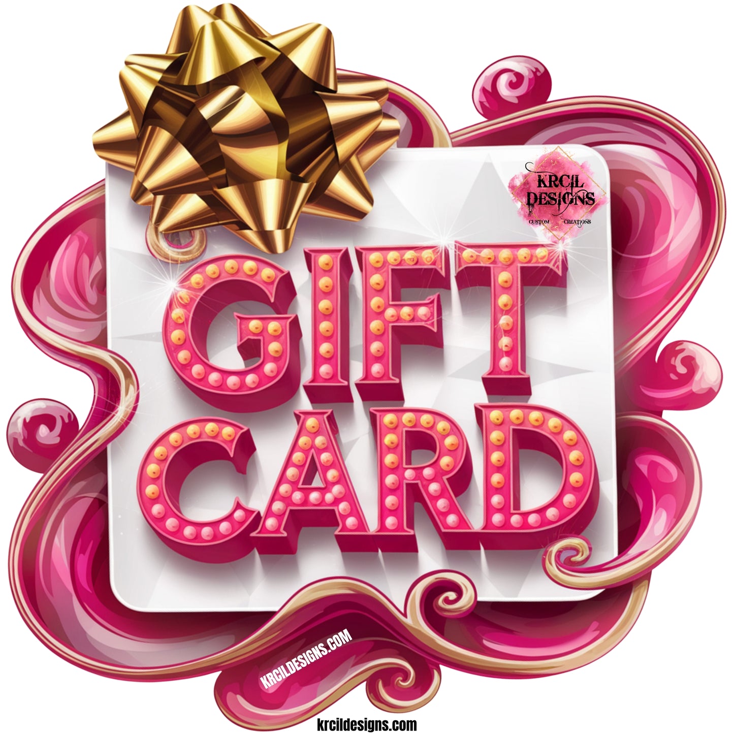 The Gift That Saves the Day | Krcil Designs Digital Gift Card