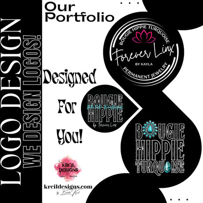 krcil designs designs logos, our portfolio, designed for you, professional brand makeover, custom logo, small business branding expert, gillette wyoming