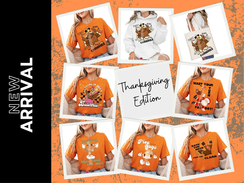 Jingle All The Way to Krcil Designs for the Funniest Thanksgiving Yet! From Funny Thanksgiving Shirts to Sweatshirts to Tote Bags! We have an idea for everyone! Shop Thanksgiving Gifts at KrcilDesigns.com