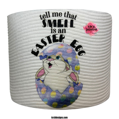 Easter Funny Novelty Toilet Paper Roll Gag Gift | "tell me that SMELL is an EASTER EGG" | Custom Toilet Paper by Krcil Designs | Need a funny gift? These funny toilet paper rolls are the ultimate gift for those who love pranks. Personalized toilet paper roll, add face of the jokester in your family, add saying, and you have the cheapest custom gift you can find. Need a gift card holder? Insert cash or gift card into the middle. Design Your Own at KrcilDesigns.com