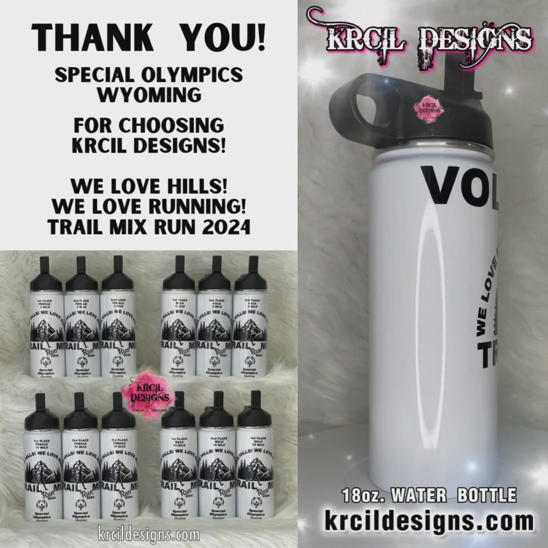 Design Your Own Water Bottles with Krcil Designs! Turn your favorite memories into stunning custom water bottles. From a single photo to a picture collage—we've got you covered! Pet Parent—Get your fur friends in on the action! Showcase your pet's pics! Add a personal touch, add name, photos, your favorite quote, for a one-of-a-kind personalized water bottle. Hydrate in style with our stainless steel water bottle—perfect for on-the-go hydration! H2O To Go! Shop Personalized Gifts at KrcilDesigns.com