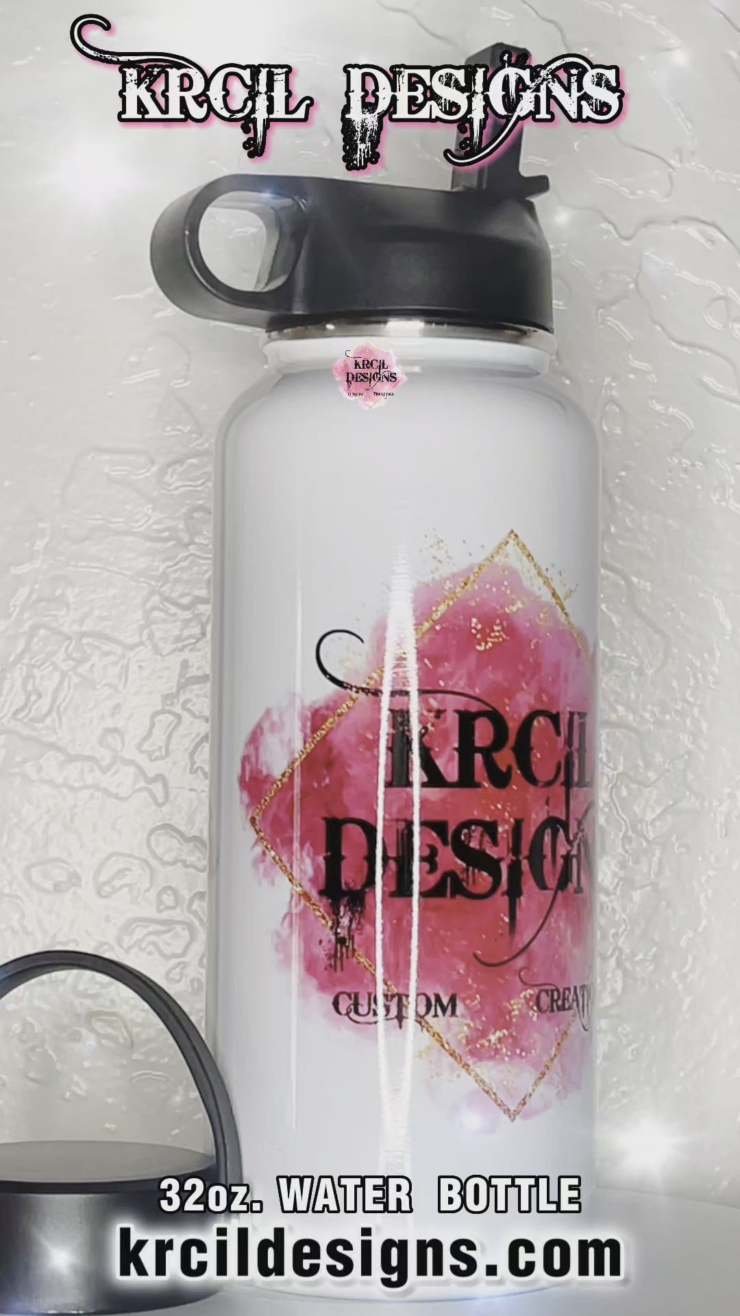 Softball LIFE Tie-Dye Cheetah Print Hydro Water Bottle, Krcil Designs –  Krcil Designs, Personalized Gifts