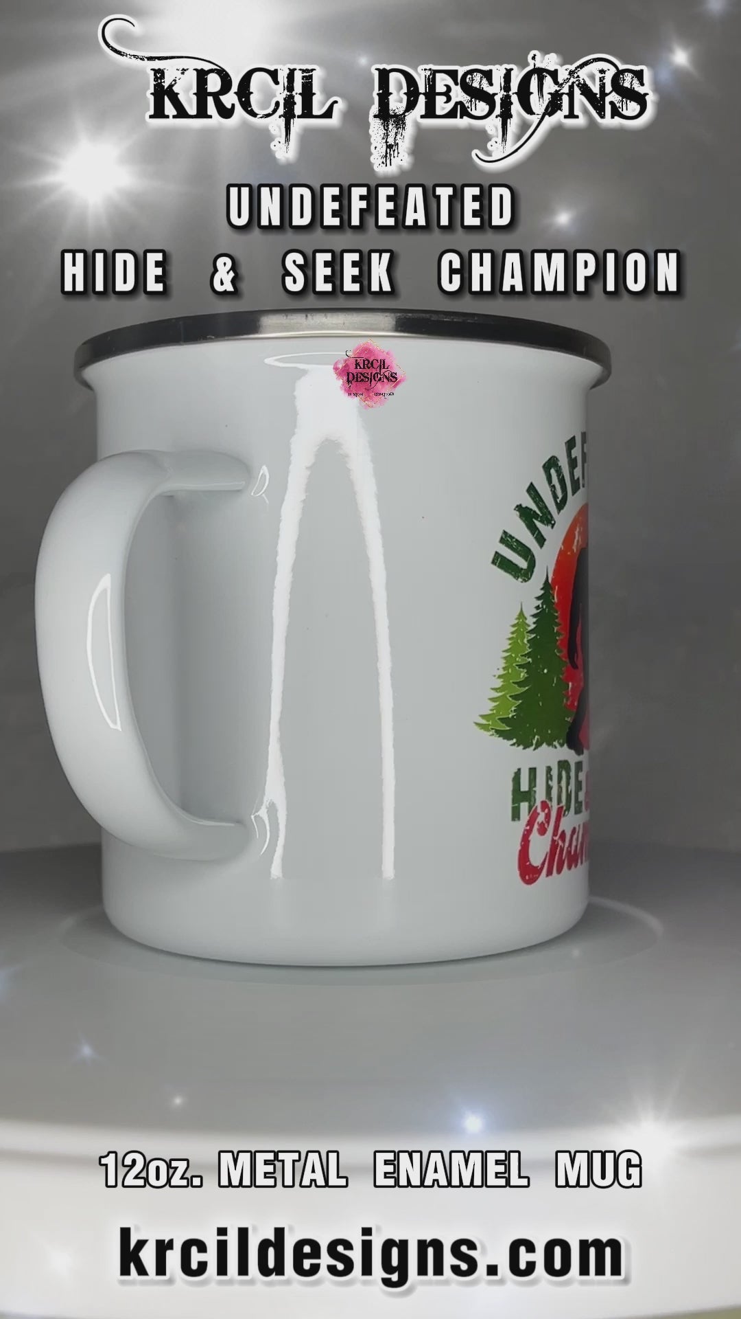 Metal Camp Mug, Custom Personalized Camping Mug With Your Design