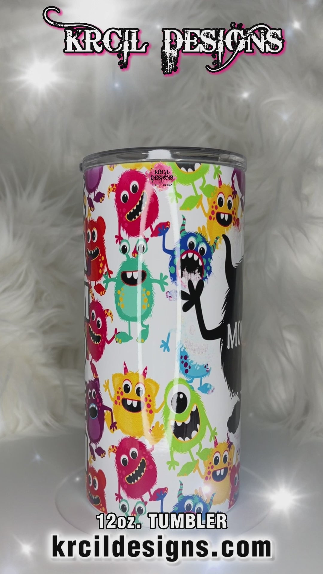 Brace yourself for cuteness overload with our Monster Mommy and Me Personalized Tumbler Set by Krcil Designs | Personalize It - add names, Mommy and Mini, Daddy and Mini | Not just for MOM get one for DAD | ADD 12oz.Tumblers perfect for the older kids | Additional Sippy Cups Available | Set includes 1-20oz./30oz. and 1-12oz. Sippy Cup | Insulated stainless steel tumblers include a plastic slide top lid and metal or plastic straw. SIPPY Cup Tumblers include 2 Lids-SIPPY Handle/Screw On. KrcilDesigns.com