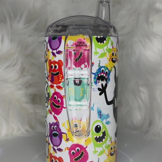 Brace yourself for cuteness overload with our Monster Mommy and Me Personalized Tumbler Set by Krcil Designs | Personalize It - add names, Mommy and Mini, Daddy and Mini | Not just for MOM get one for DAD | ADD 12oz.Tumblers perfect for the older kids | Additional Sippy Cups Available | Set includes 1-20oz./30oz. and 1-12oz. Sippy Cup | Insulated stainless steel tumblers include a plastic slide top lid and metal or plastic straw. SIPPY Cup Tumblers include 2 Lids-SIPPY Handle/Screw On. KrcilDesigns.com